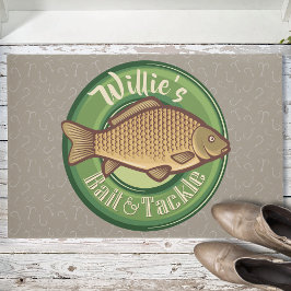Tapete Personalized Fish and Tackle Shop Fishing Angler
