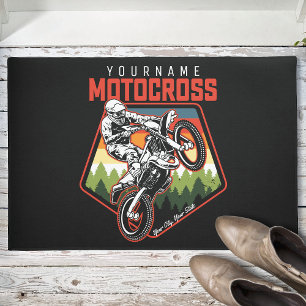 Tapete Personalized Motocross Racing Dirt Bike Trail Ride