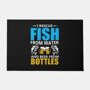 Tapete Pesca Arte I Resgate Peixes De Água