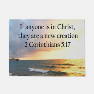 TAPETE PESSOALMENTE 2 CORINTHIANS 5:17 FOTO OCEANO DESIGN