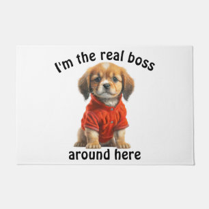 Tapete Pet Photo Boss Dog Personalizado