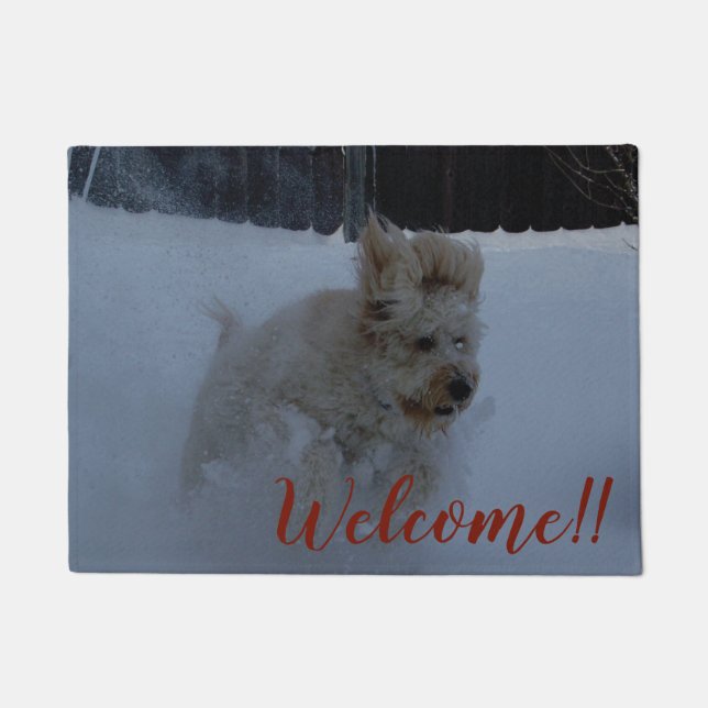 Tapete Pet Welcome Door Mat 18 (Frente)