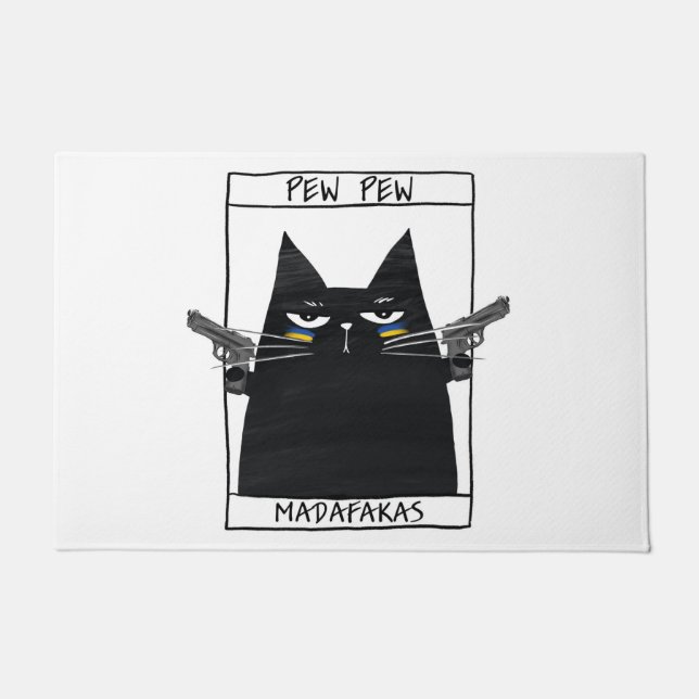 Tapete Pew Pew Madafakas (Frente)