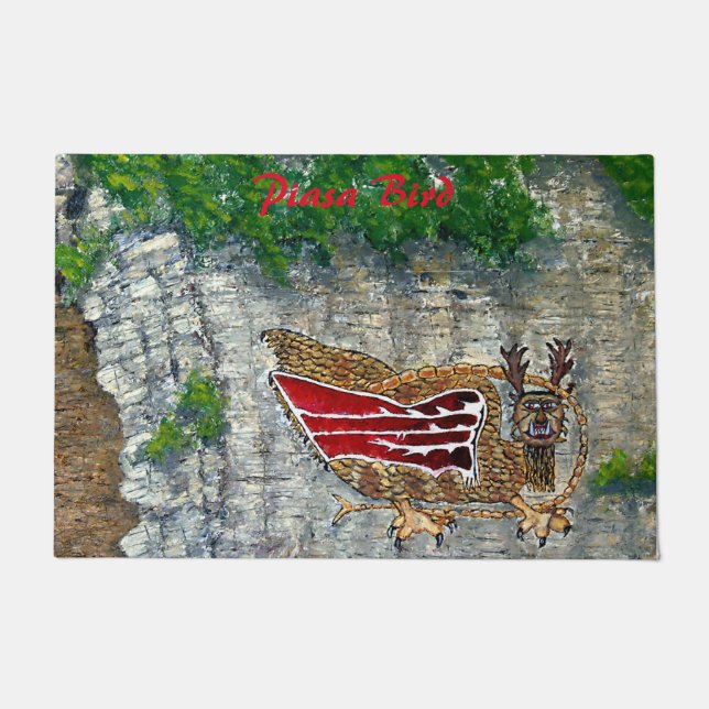 Tapete Piasa Bird Illinois Native American Legend (Frente)