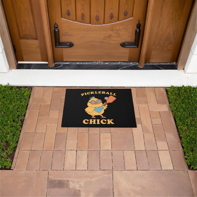 Tapete Pickleball Chick - retrô (Ar livre)