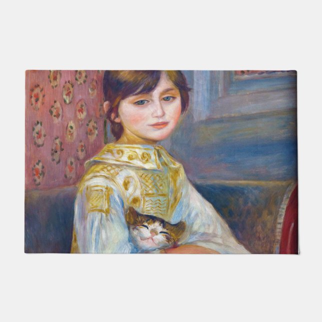 Tapete Pierre-Auguste Renoir - Criança com Gato (Frente)