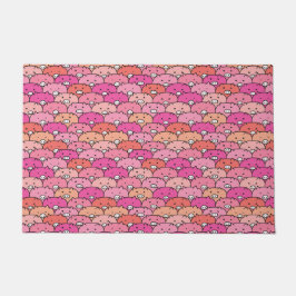 Tapete Pig Pattern Engraçado