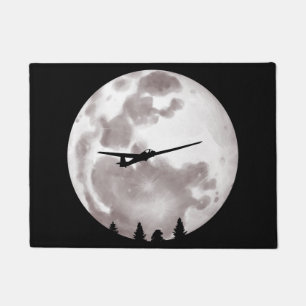 Tapete Piloto Planador Planador Pleno Lua