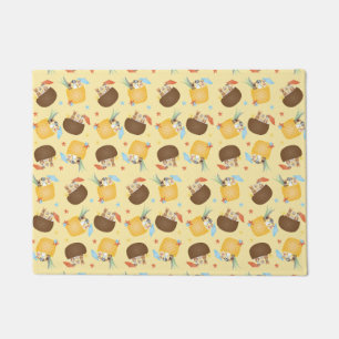 Tapete Pina Colada Pineapple Coconut Pattern