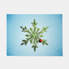 Tapete Pine Snowflake de Natal