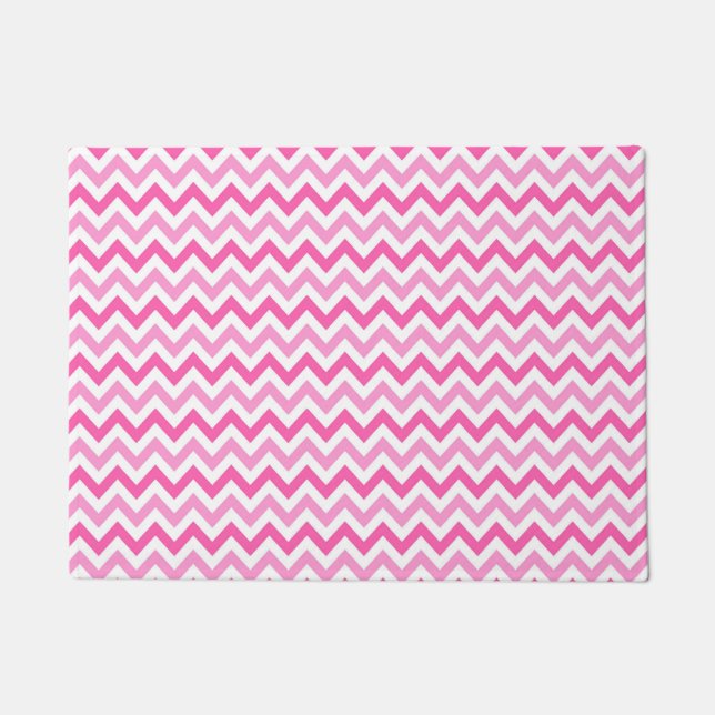 Tapete Pink Chevron Breast Cancer Awareness Pattern (Frente)