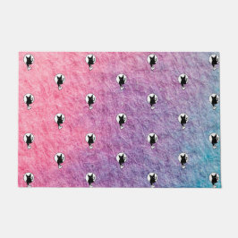 Tapete Pink Halloween Doormat por Adiela Akoo