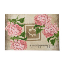 Pink Hydrangea Clusters II