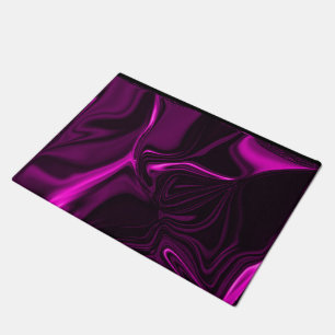 Tapete Pink or purple curves on dark purple background