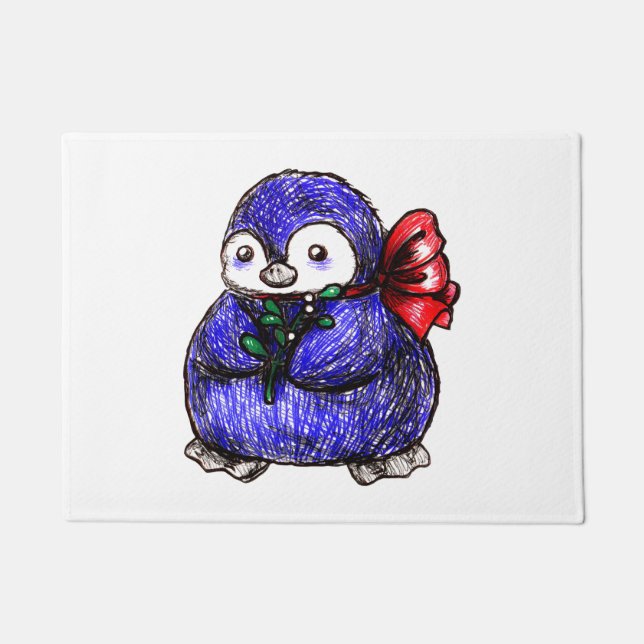 Tapete Pintinho de pinguins (Frente)