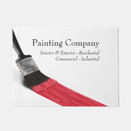 Tapete Pintor Service Company Brush Red