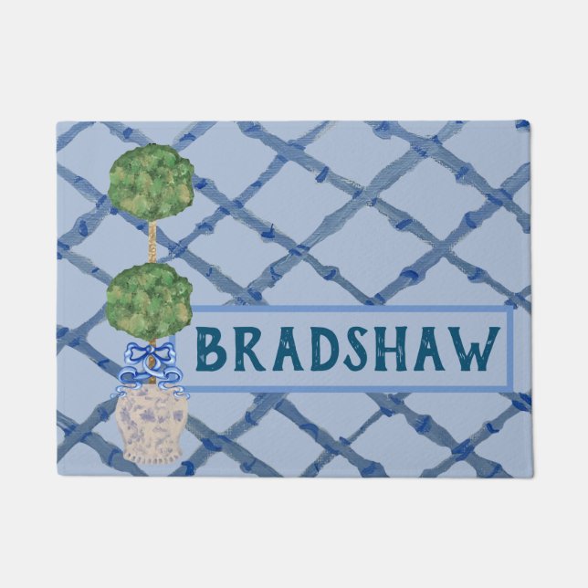 Tapete Pintura Chinoiserie Ginger Jars (Frente)