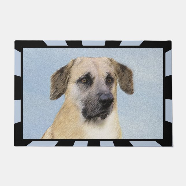 Tapete Pintura Chinook (Ouvidos Soltos) - Arte Cão Origin (Frente)