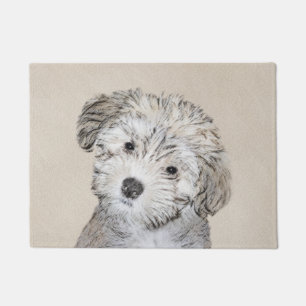 Tapete Pintura De Cachorro Em Havanês - Arte De Cão Ori