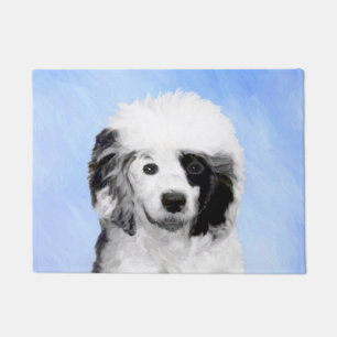 Tapete Pintura de Cão de Água Português - Arte Original d