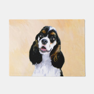 Tapete Pintura De Cocker Spaniel (Partida) - Arte De Cão