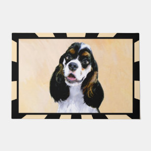 Tapete Pintura De Cocker Spaniel (Partida) - Arte De Cão