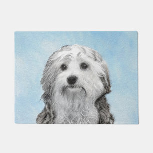 Tapete Pintura De Lowchen - Arte De Cachorro Original Cus