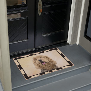 Tapete Pintura De Otterhound - Arte De Cão Original Boni