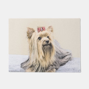 Tapete Pintura de Yorkshire Terrier - Arte de Cachorro Or