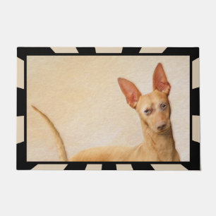 Tapete Pintura do Cirneco dell’Etna - Arte do Cachorro Or