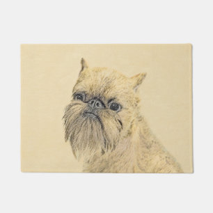 Tapete Pintura em Bruxelas Griffon - Arte Cachorra Origin