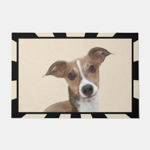 Tapete Pintura em Greyhound Italiano - Arte de Cachorro O
