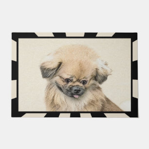 Tapete Pintura em Pekingese - Arte Cachorra Original