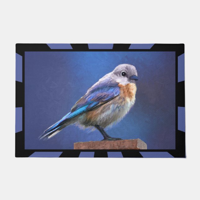 Tapete Pintura (fêmea) do Bluebird - arte original do (Frente)