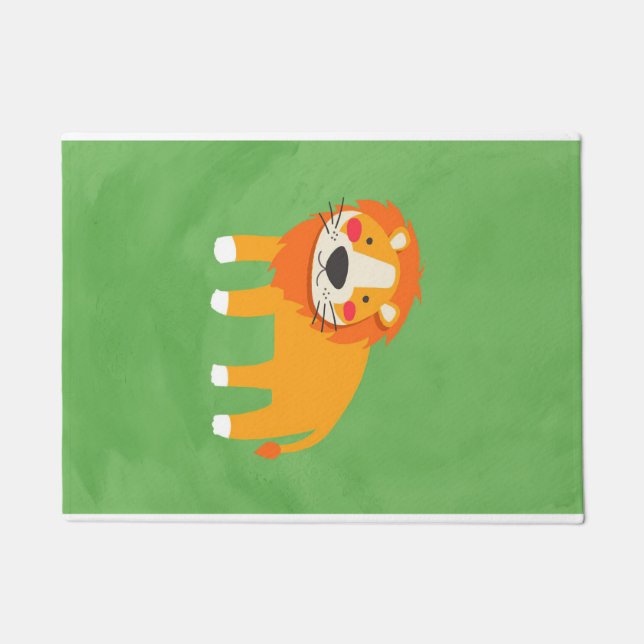 Tapete Pintura Lion Cute Lion (Frente)