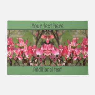 Tapete Pintura personalizada da flor da madeira rosa, Flo
