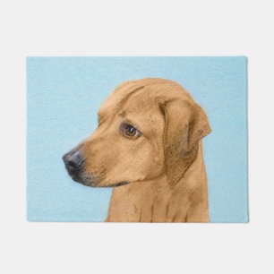 Tapete Pintura Ridgeback da Rodésia - Arte Cachorra Origi