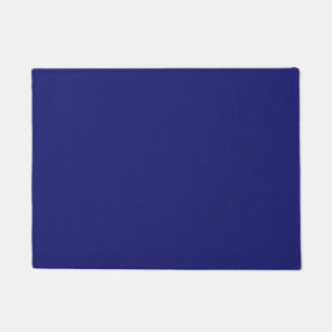 Tapete Placa Minimalista de Cor Azul Sólido Meia-Noite