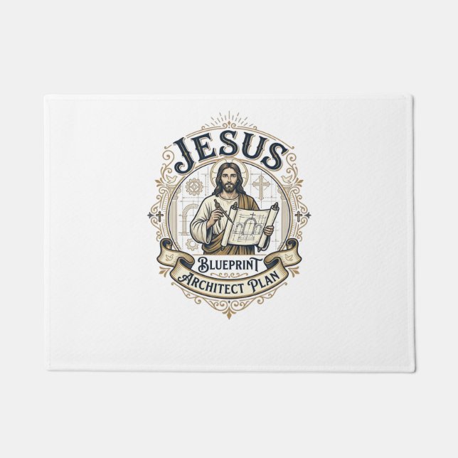 Tapete Plano Arquiteto Jesus Projeto Jesus Plano Arco (Frente)