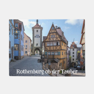 Tapete Plönlein em Rothenburg ob der Tauber, Alemanha