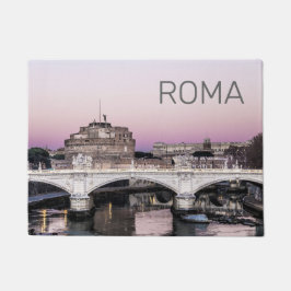 Tapete Ponte Castel Sant'Angelo Roma Itália Pôr do Sol