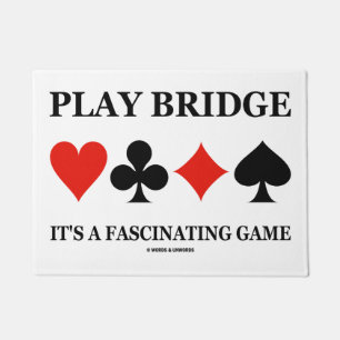 Tapete Ponte do jogo é um jogo fascinante (os ternos do