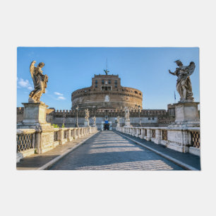 Tapete Ponte e Castelo Sant'Angelo - Roma, Itália