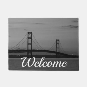 Tapete Ponte Mackinac Na Porta De Boas-Vindas Em Escala D