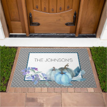 Pontos Brancos Com Um Acento Floral 76 cm x 114 cm