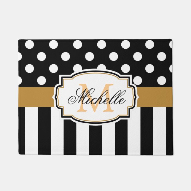 Tapete Pontos e listras (Frente)