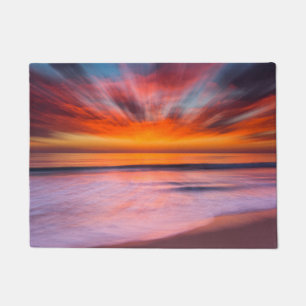 Tapete Pôr do sol na praia de Tamarack Carlsbad, CA