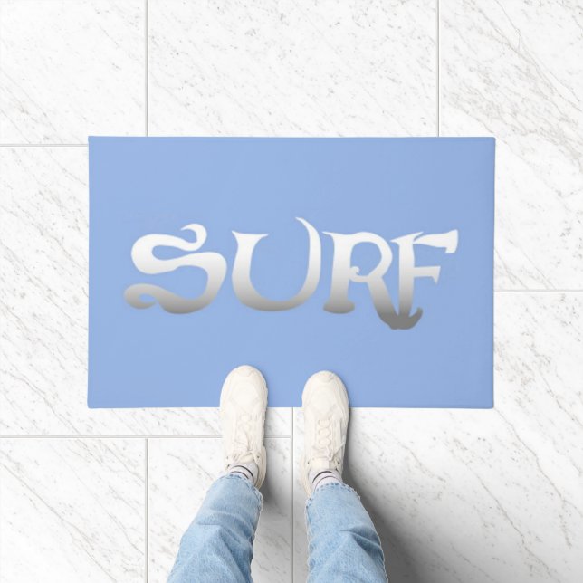 Tapete porta azul surf (Interior)