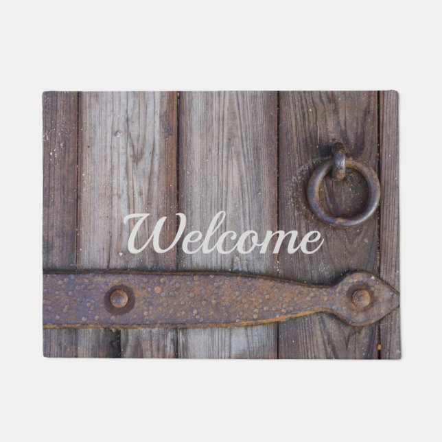 Tapete Porta Cellar Doormat Bem-Vindo (Frente)