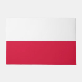 Tapete Porta com sinalizador de Polônia
